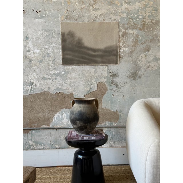 Contemporary Watercolor Landscape on Raw Canvas by Chelsea Fly For Sale - Image 3 of 3