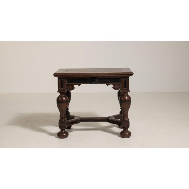 Brown Late 19th Century Oak Renaissance Table For Sale - Image 8 of 12