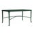 Brown Jordan Calcutta 24" x 42" Cast Top Coffee Table in Forest Green For Sale