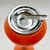 Space Age Orange Plastic and Chrome Floor Ashtray, 1960s For Sale - Image 10 of 11