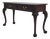 Thomasville Mahogany Ball & Claw Console Table For Sale
