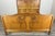 Vintage French Louis XVI Style Oak Double Bed Frame with Carved Headboard For Sale - Image 4 of 13