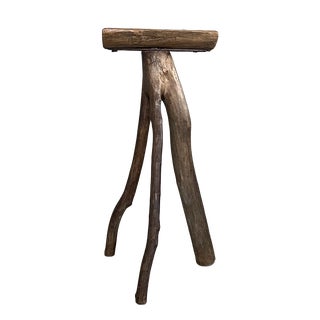High French Wooden Side Table For Sale