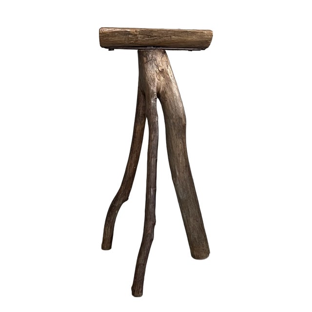 High French Wooden Side Table For Sale