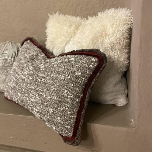 Early 21st Century Shiloh Cushion by Sohil Design For Sale - Image 5 of 7