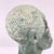 Stone Early 20th Century Verdite Male Bust Statue by Nicholas Tandi - MATTER COLLECTION For Sale - Image 7 of 10