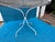 1960s Vintage Mid Century Wrought Iron and Mesh Patio Set of 5 For Sale - Image 5 of 12