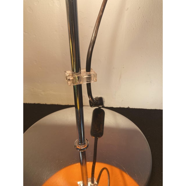 Plastic Vintage Space Age Table Lamp from Guzzini, 1960s For Sale - Image 7 of 8