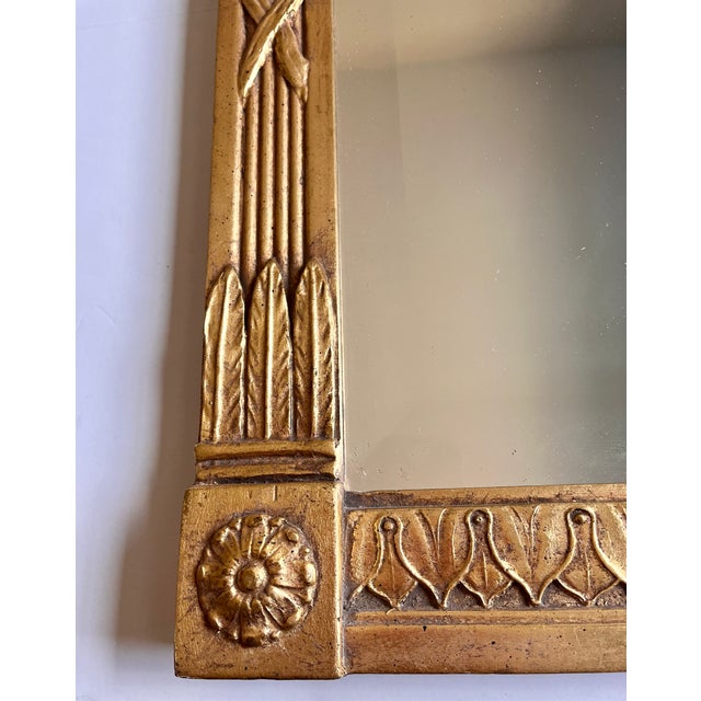 Vintage Pier Gilt Wood Beveled Mirror For Sale In Dallas - Image 6 of 15