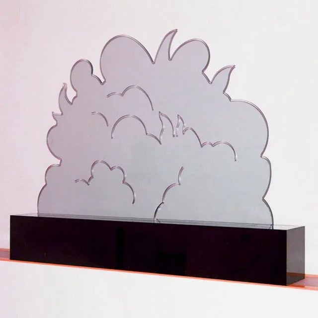 Siepe Acrylic Glass sculpture, this example is the prototype later produced in limited edition of 50 pieces, Superego...