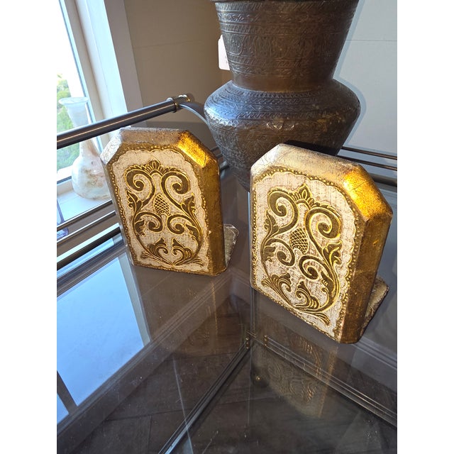 Florentine Bookends For Sale - Image 4 of 8