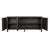Mid-Century Modern NOIR Quadrant 3 Door Sideboard, Ebony Walnut For Sale - Image 3 of 10