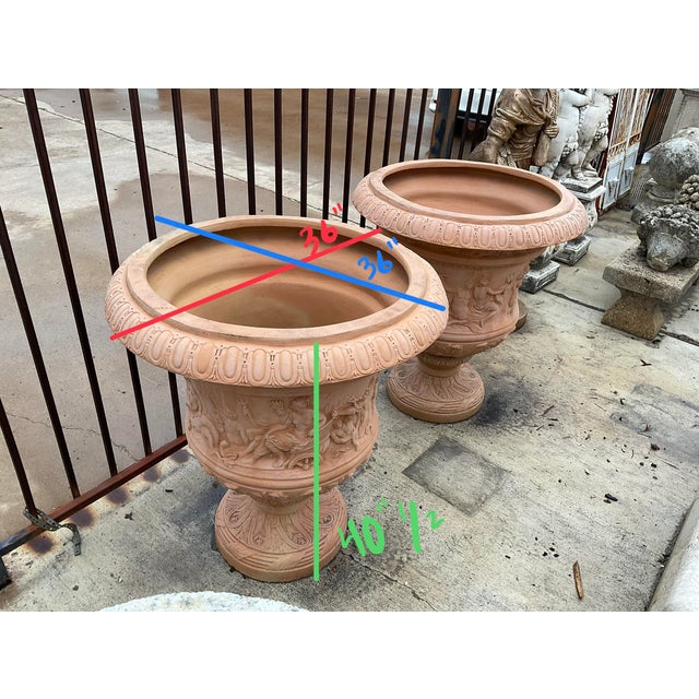 Planter Garden ID Terracotta 50 cm