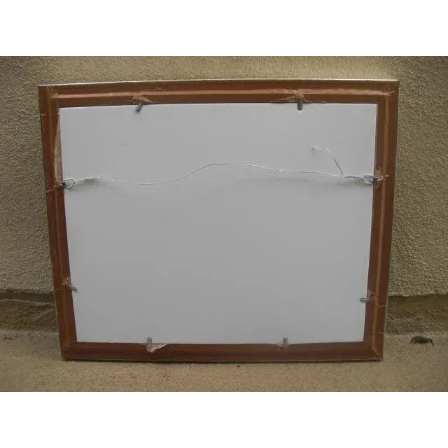 Impressionist Style Seascape with Waves Crashing and Rocky Shoreline Painting For Sale In Los Angeles - Image 6 of 7