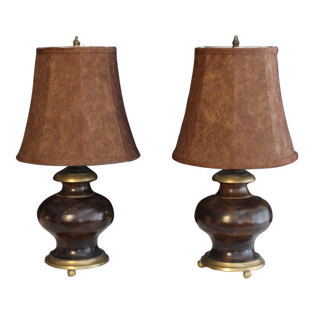 Early 20th Century Tyndale Style Bronze Urns - a Pair For Sale