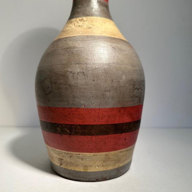 Vintage Clay Ceramic Sculpture For Sale - Image 4 of 6