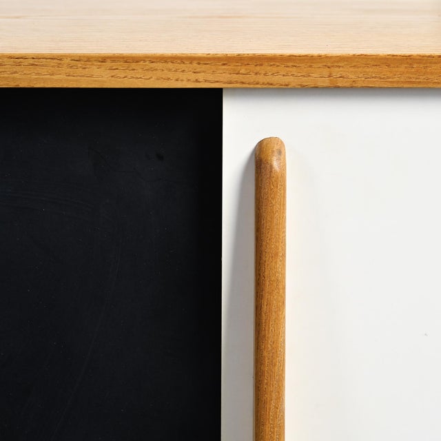 Wood Ash Cansado Sideboard attributed to Charlotte Perriand for Steph Simon, 1960 For Sale - Image 7 of 18