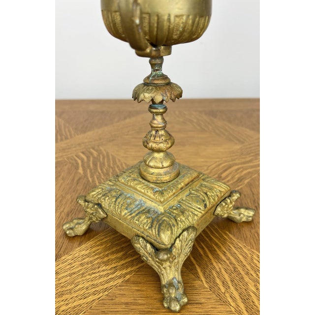 Vintage French Style Candleholders, Set of 2 For Sale - Image 9 of 14