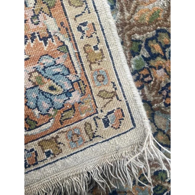 Vintage Indian Punjab Rug, 1960s For Sale - Image 11 of 12