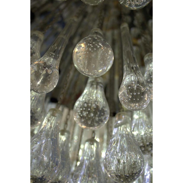 Murano Glass Chandelier, 1970s For Sale - Image 4 of 5