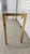 Milo Baughman Late 20th Century Brass and Glass Console Table in the Style of Milo Baughman For Sale - Image 4 of 11