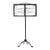 Mid-Century, Substantially Heavy Hand Forged Wrought Iron Music Stand With Scrollwork, Midwest Sourced For Sale