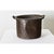 An antique French copper cooking pot with handle for suspending over the fire, dating to the second half of the 19th...