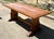 Very nice vintage French country farm trestle dining table!