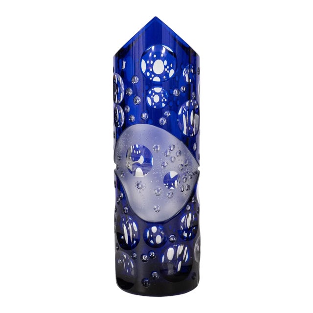 Contemporary Jiri Jelinek Art Glass "Ariel" Vase For Sale