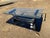 This Vintage Art Deco Tubular clear Glass coffee table attributed to Romeo Rega features a stylish and unique design with...