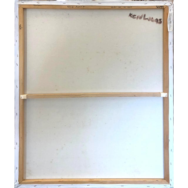 Superstition Mountains, Arizona Desert Vertical Landscape by Kenneth Lucas For Sale - Image 9 of 9