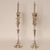 Traditional Antique Empire Sterling Silver Candleholders, 1853, Set of 2 For Sale - Image 3 of 16