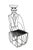 Mid-Century Modern 2 John Risley 1960s Welded Steel Mr. & Mrs. Figural Peoples Chairs MCM 51" For Sale - Image 3 of 18