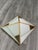 1970s Vintage Pyramid Ceiling Lamp in Glass and Metal, 1970s For Sale - Image 5 of 12
