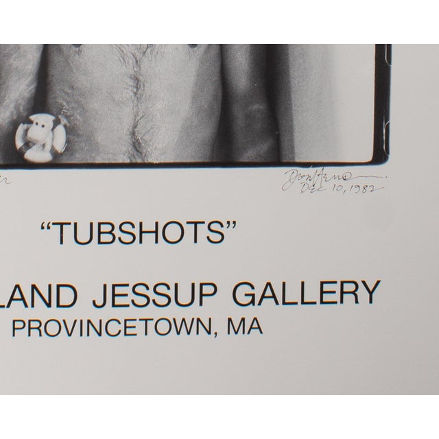 Don Herron 1991 “Tubshots” Keith Haring Exhibition Poster For Sale - Image 4 of 6