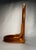 Vintage Coastal Boho Chic Arched Bamboo & Rattan Wood Wall Shelf For Sale In Houston - Image 6 of 10