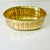Mid-Century Boho Chic Arts & Crafts Hollywood Regency Fluted Oval Brass Planter. For Sale - Image 9 of 12