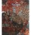 Handwoven Rust/Multi Modern Wool and Silk Area Rug 8'1" X 10'2" For Sale