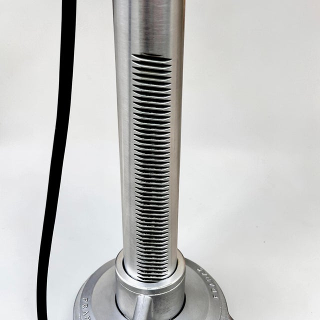 Vintage English Aluminum Tripod Theater Spotlight from Gitzo, France, 1950s For Sale - Image 18 of 18