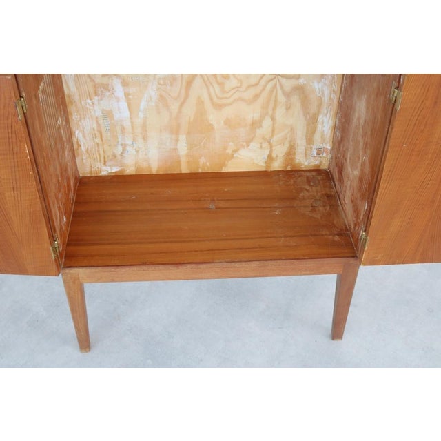 Brown Vintage Swedish Cabinet, 1960s For Sale - Image 8 of 10