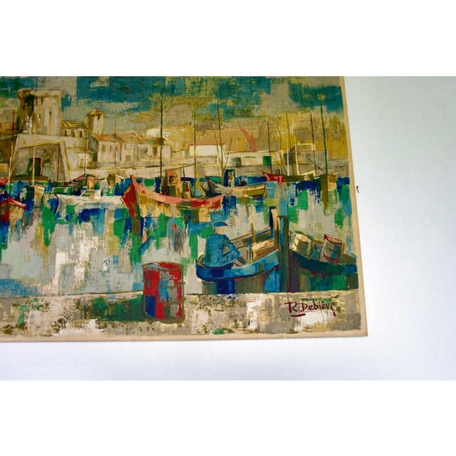 Basque Country 1950 Fort de Socoa in Saint-Jean-de-Luz, France. Very fresh colors, good condition. This piece has an...