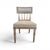 This elegant set of six 18th-century Swedish Gustavian chairs showcases the refined simplicity and craftsmanship that...