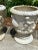 Mid 20th Century Vintage Greek Style Neoclassical Cast Stone Urns - Set of 2 For Sale - Image 5 of 12