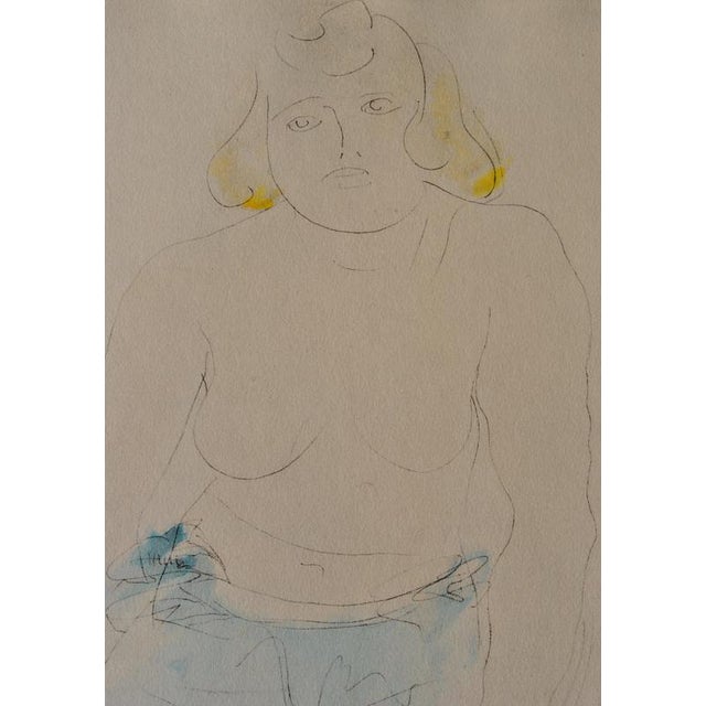 Auguste Rodin, Woman with Bare Breasts, Engraving For Sale - Image 4 of 5