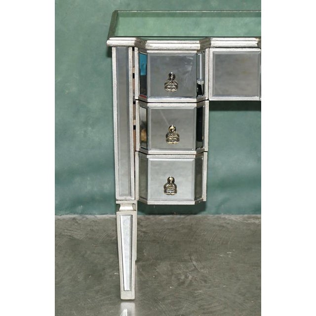 Lovely super collectable Venetian cut glass bevelled edge dressing table desk with drawers which is part of a suite I have...