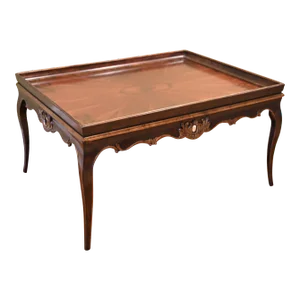 Late 20th Century Large Rectangular French Style Coffee Table