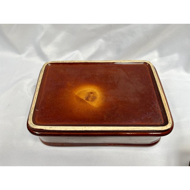 French Ceramic Salad Serving Set of 4 For Sale - Image 10 of 11