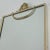 Metal Italian Brass Wall Mirror, 1950s For Sale - Image 7 of 13
