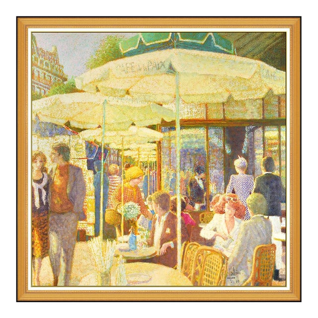 1980s Sidewalk Conversations, Louis Fabien For Sale