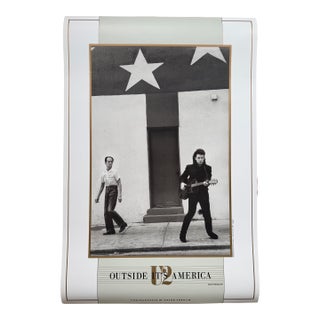 Anton Corbijn, U2 Outside It's America, Photographed by Anton Corbijn, Copyright Athena Int.., London 1989, Printed in England For Sale
